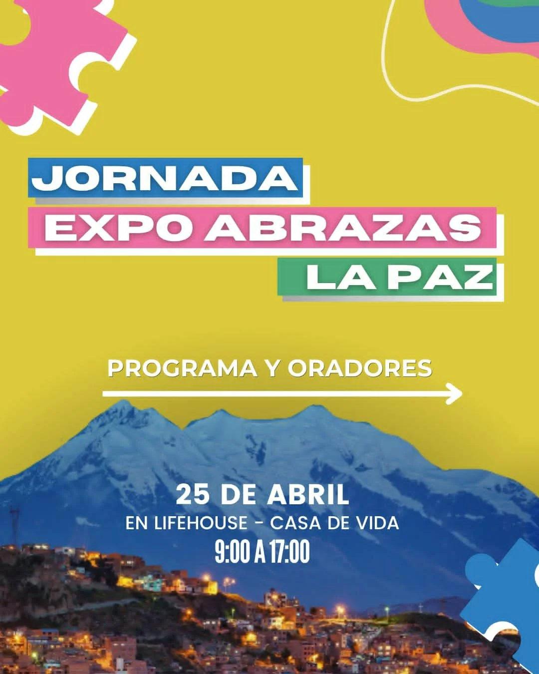 Evento con Abrazas