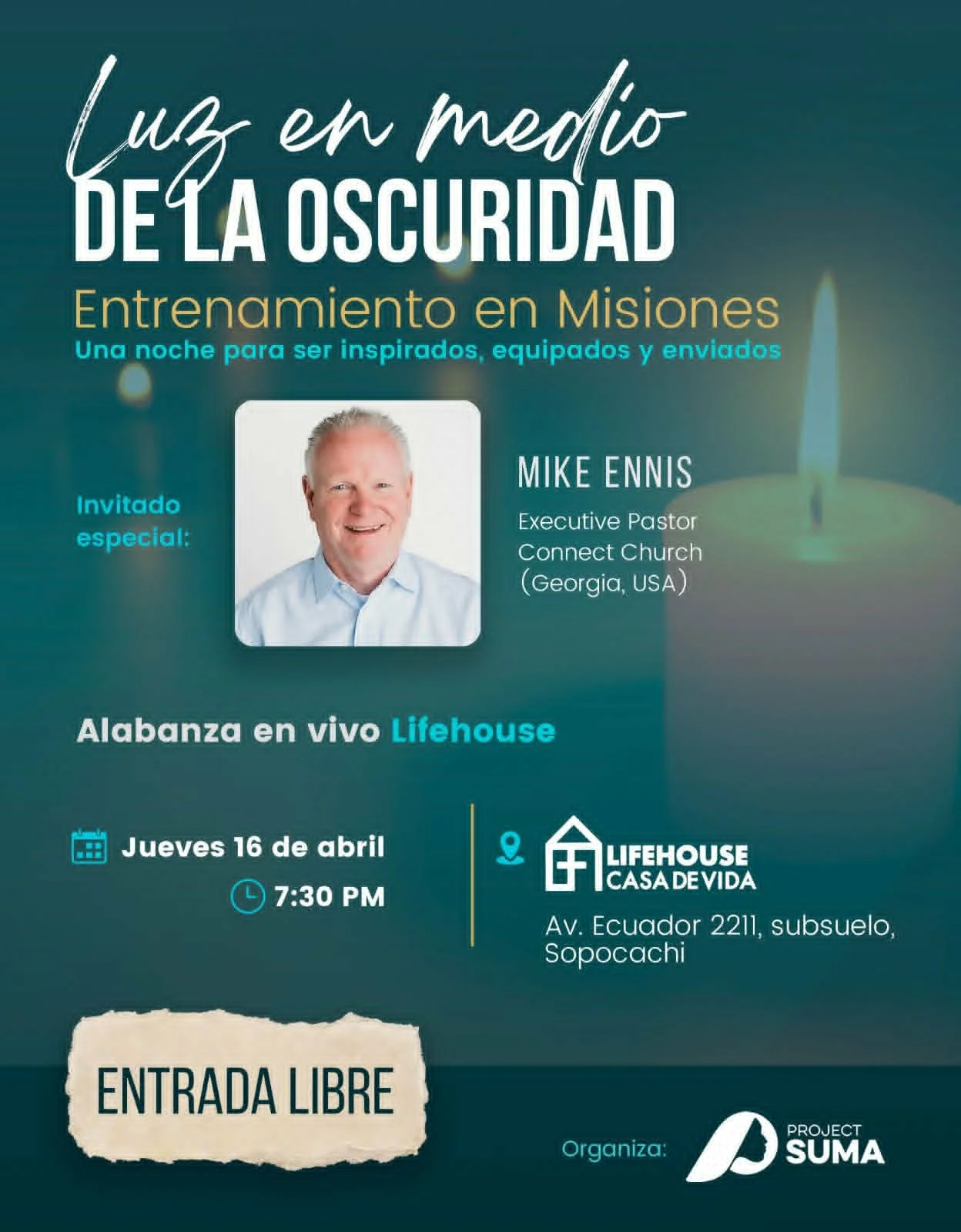 Evento con Suma